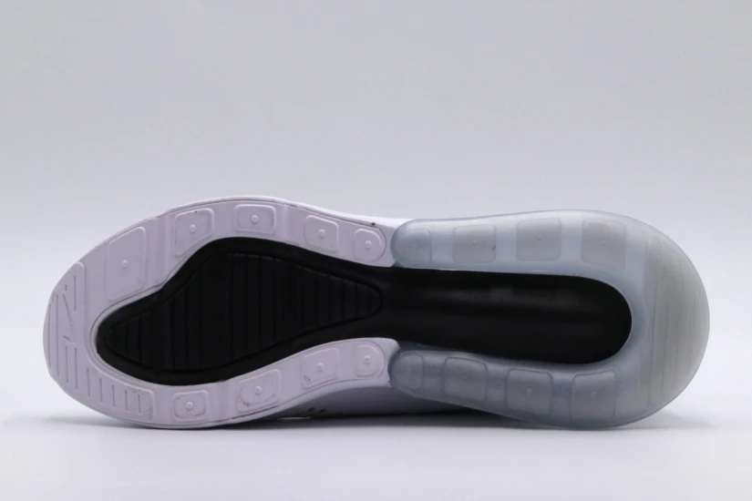 Nike Air Max 270 Ανδρικά Sneakers Λευκά, Μαύρα, Διάφανα
