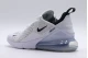 Nike Air Max 270 Ανδρικά Sneakers Λευκά, Μαύρα, Διάφανα