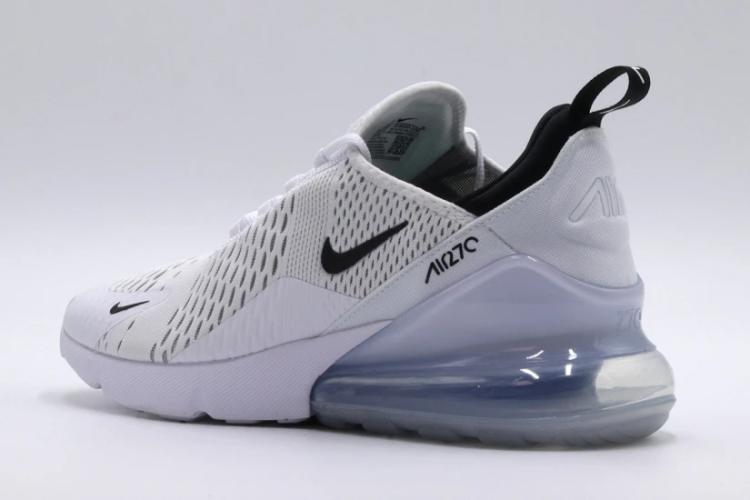 Nike Air Max 270 Ανδρικά Sneakers Λευκά, Μαύρα, Διάφανα