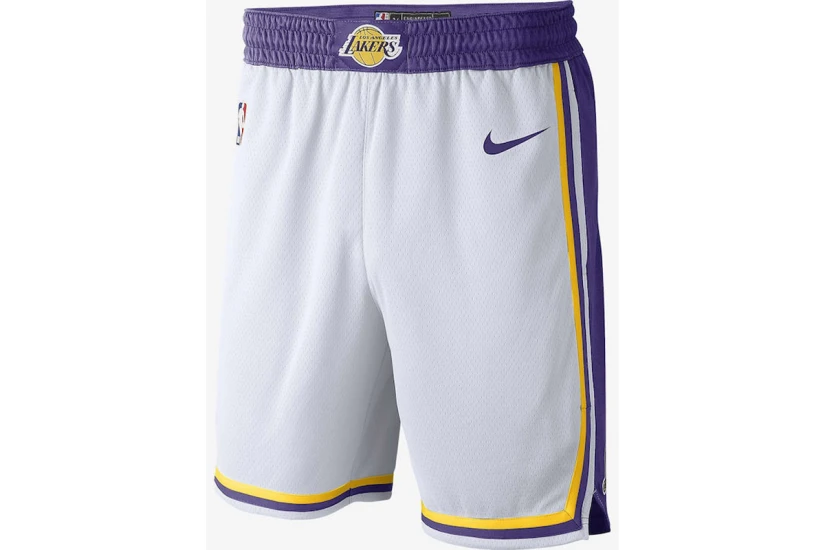 Nike Dri-FIT NBA Los Angeles Lakers Swingman Ανδρική Μπασκετική Βερμούδα