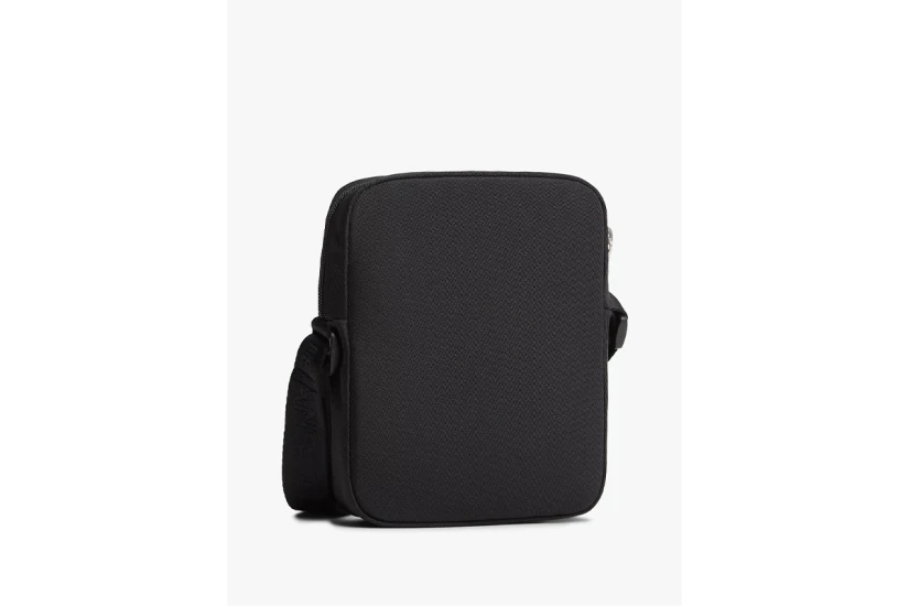 Tommy Jeans Essential Repeat Logo Ανδρικό Τσαντάκι Χιαστί - Ώμου Μαύρο 1,5L