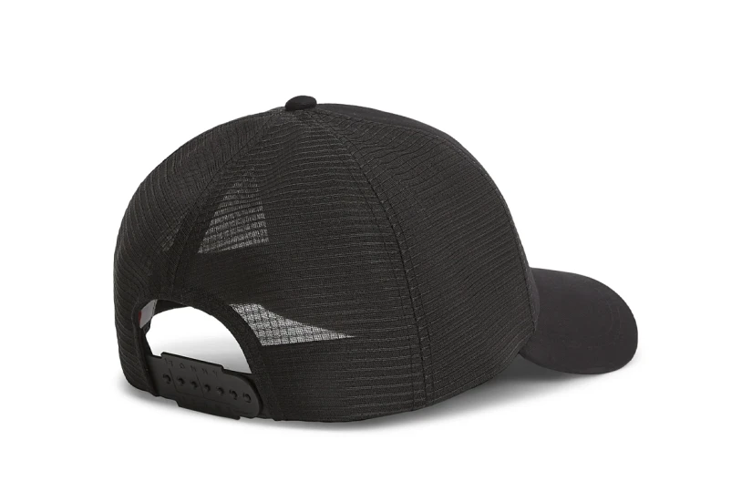 Tommy Jeans Heritage Trucker Ανδρικό Καπέλο Snapback Μαύρο