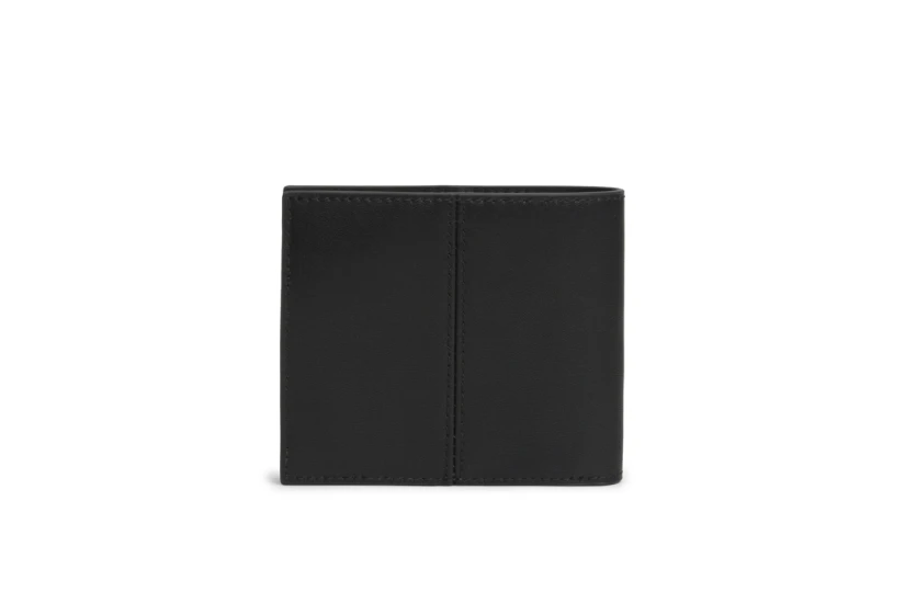 Tommy Jeans Heritage Leather Credit Card And Coin Ανδρικό Πορτοφόλι Μαύρο