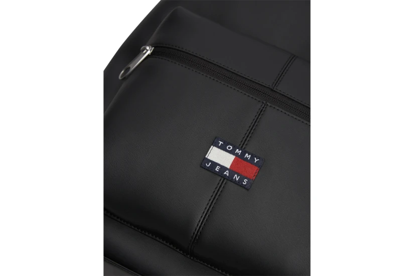 Tommy Jeans Ess Daily Pu Backpack Μαύρο
