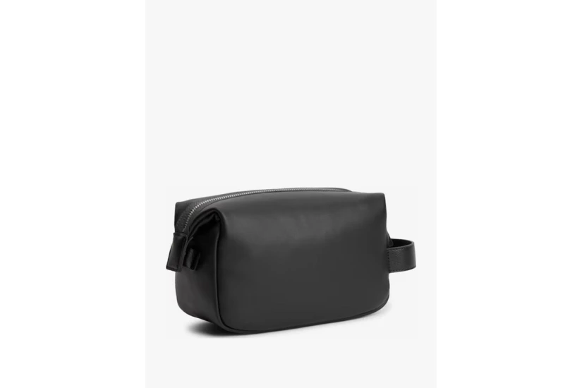 Tommy Jeans Elevated Pu Washbag Ανδρικό Τσαντάκι Χειρός Μαύρο