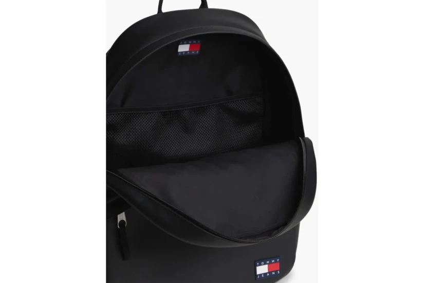 Tommy Jeans Essential Rubberised Logo Dome Τσάντα Πλάτης Casual (AM0AM14620 BDS)