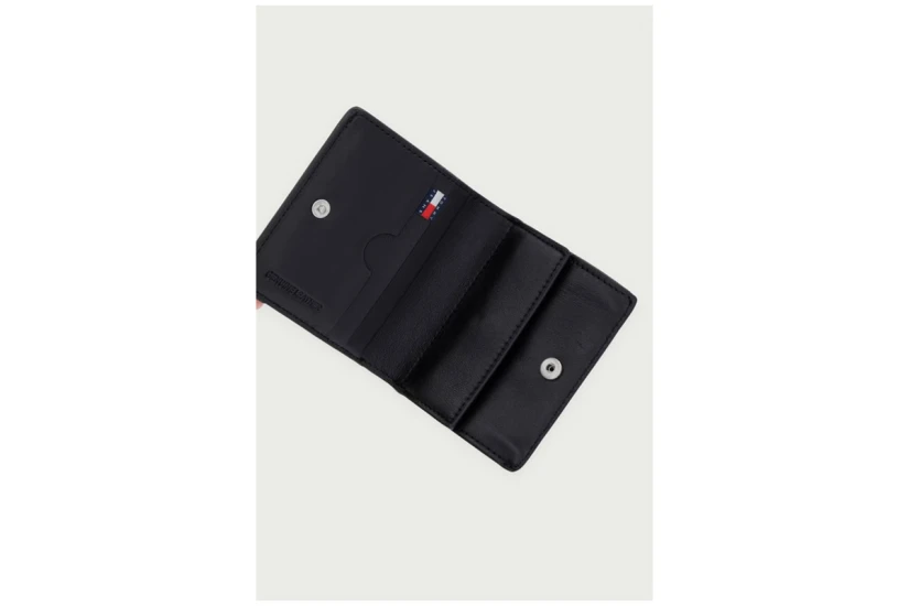 Tommy Jeans Heritage Leather CC And Coin Ανδρικό Πορτοφόλι Μαύρο