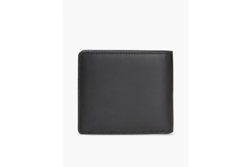 Tommy Jeans Leather Logo Plaque Bifold Πορτοφόλι (AM0AM14630 BDS)