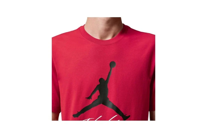 Jordan Jumpman Flight Ανδρικό Κοντομάνικο T-Shirt Κόκκινο