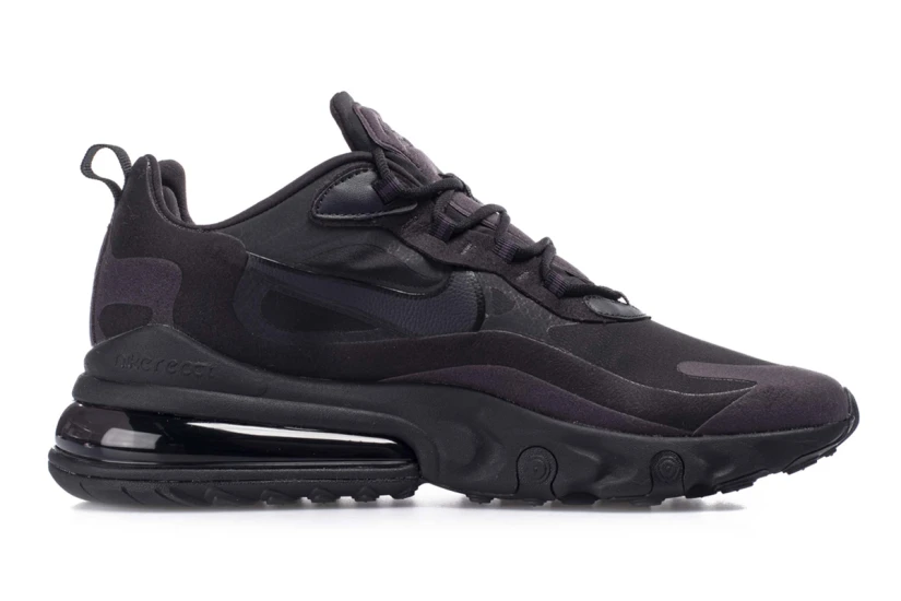 Nike Air Max 270 React Ανδρικά Sneakers Μαύρα