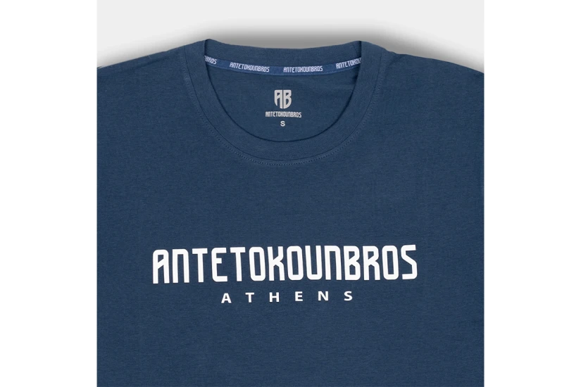 AntetokounBros Location Athens Παιδικό Κοντομάνικο T-Shirt Μπλε