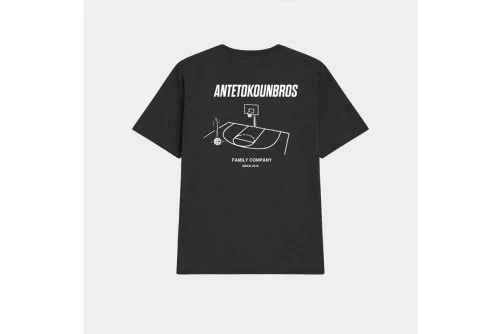 Antetokounbros Court T-Shirt Ανδρικό (APCD162U11 BLACK)