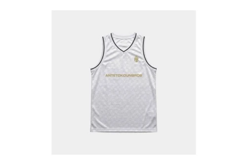 Antetokounbros Basketball Jersey Μπλούζα Αμάνικη Ανδρική (APCD162U42 WHITE)