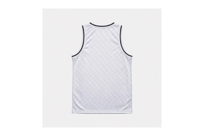 AntetokounBros Basketball Jersey Ανδρική Αμάνικη Μπλούζα Λευκή, Χρυσή, Μαύρη