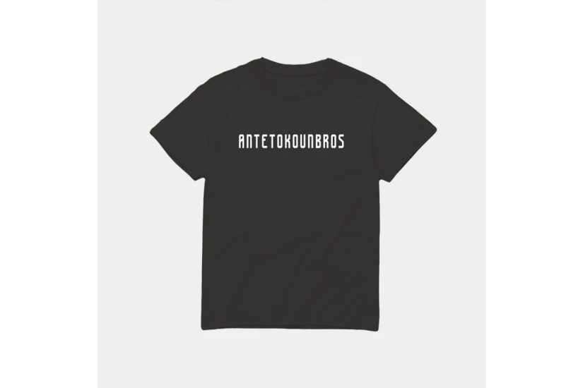 AntetokounBros Baseline Παιδικό Κοντομάνικο T-Shirt Μαύρο