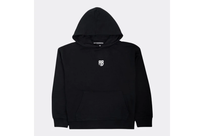 AntetokounBros We Are All Bros Παιδικό Φούτερ με Κουκούλα Μαύρο, Λευκό