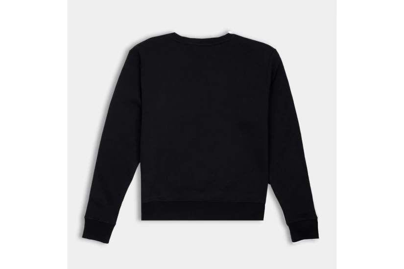 AntetokounBros Element Unisex Μακρυμάνικη Μπλούζα με Λαιμόκοψη Μαύρη