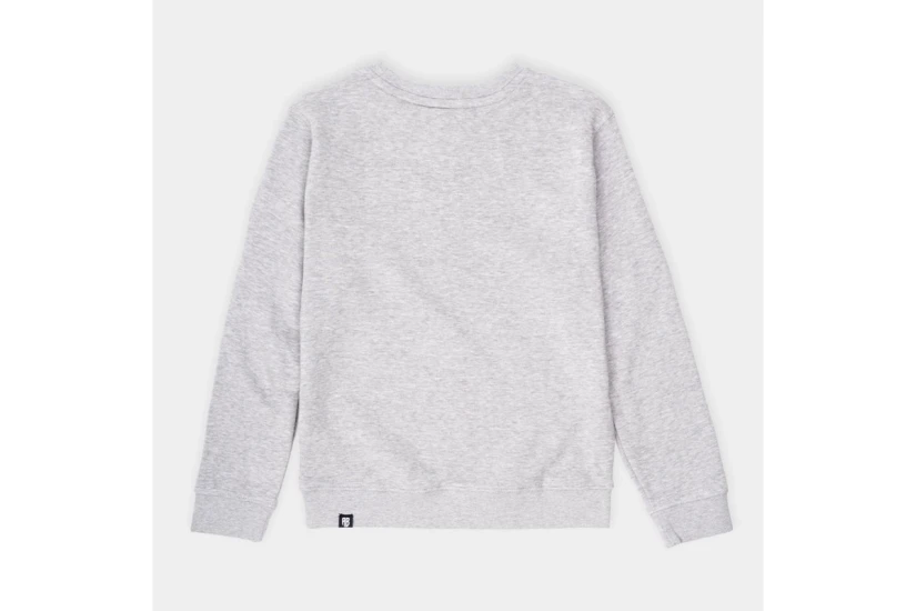 AntetokounBros Element Unisex Μακρυμάνικη Μπλούζα με Λαιμόκοψη Γκρι