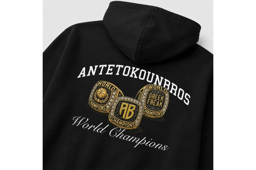 Antetokounbros 3 Rings Hoodie Ανδρικό (APUN362U20 001)