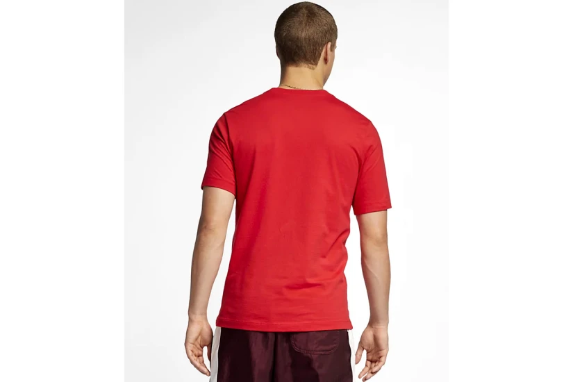 Nike Sportswear Club Ανδρικό Κοντομάνικο T-Shirt Κόκκινο