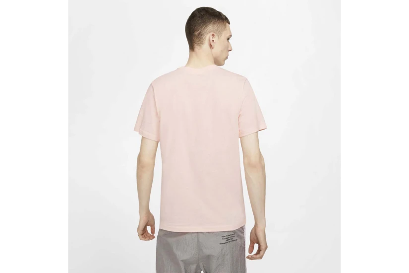 Nike Sportswear Club Ανδρικό Κοντομάνικο T-Shirt Σομόν