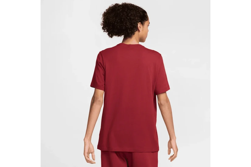 Nike Sportswear Club Ανδρικό Κοντομάνικο T-Shirt Μπορντό