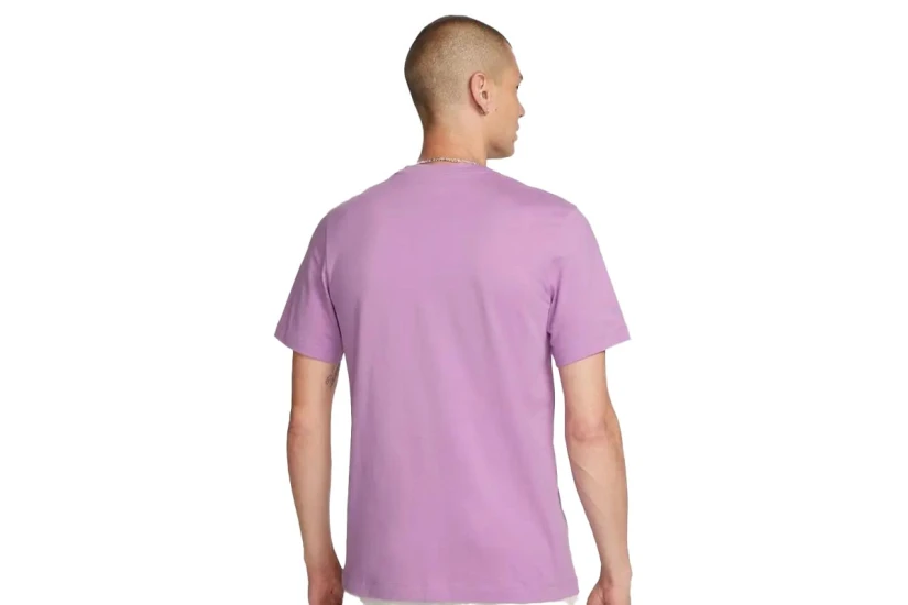Nike Just Do It Swoosh Ανδρικό Κοντομάνικο T-Shirt Λιλά