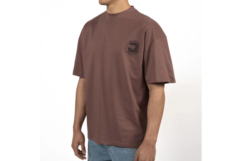 Bee Unusual Bad Decisions Ανδρικό Κοντομάνικο T-Shirt Καφέ