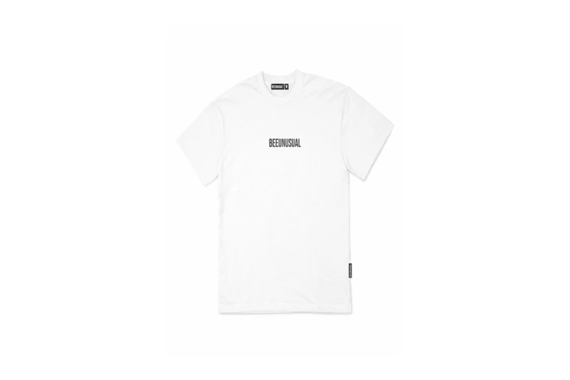 Bee Unusual Getting Shit Done Oversized Ανδρικό Κοντομάνικο T-Shirt Λευκό