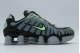 Nike Shox TL Ανδρικά Sneakers Γκρι, Μαύρα, Λαχανί