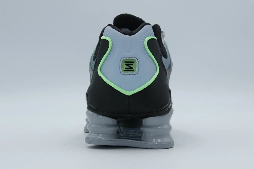 Nike Shox TL Ανδρικά Sneakers Γκρι, Μαύρα, Λαχανί
