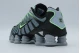 Nike Shox TL Ανδρικά Sneakers Γκρι, Μαύρα, Λαχανί
