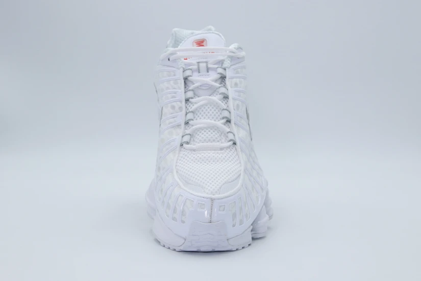 Nike Shox TL Ανδρικά Sneakers Λευκά, Ασημί