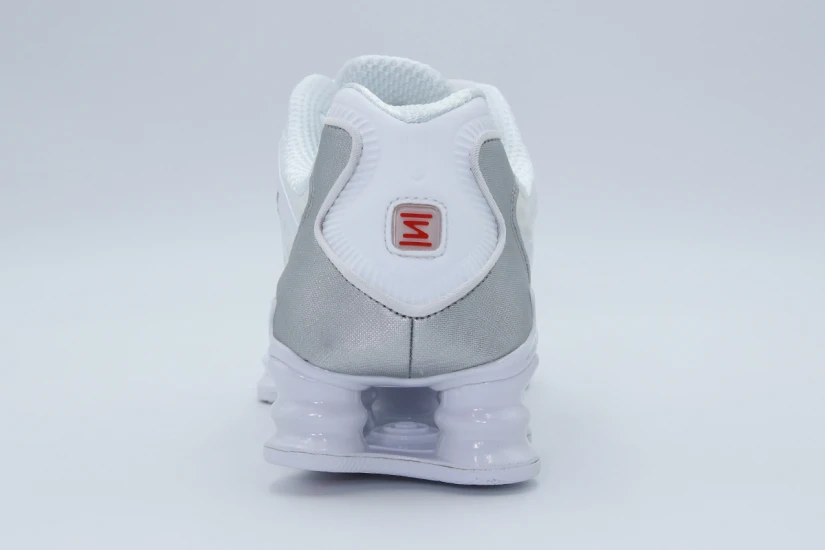 Nike Shox TL Ανδρικά Sneakers Λευκά, Ασημί