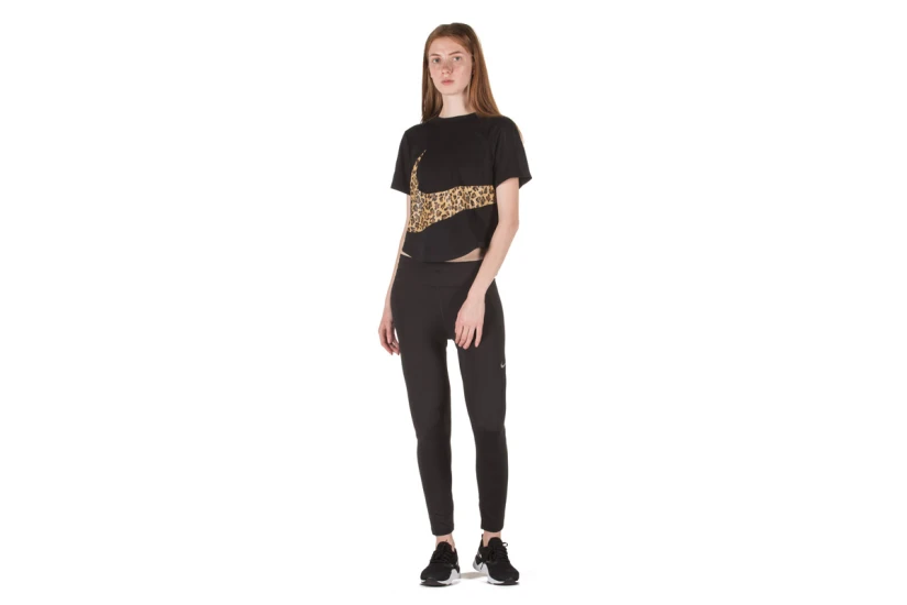 Nike Sportswear Animal Print Cropped T-Shirt Γυναικείο (AV6172 010)