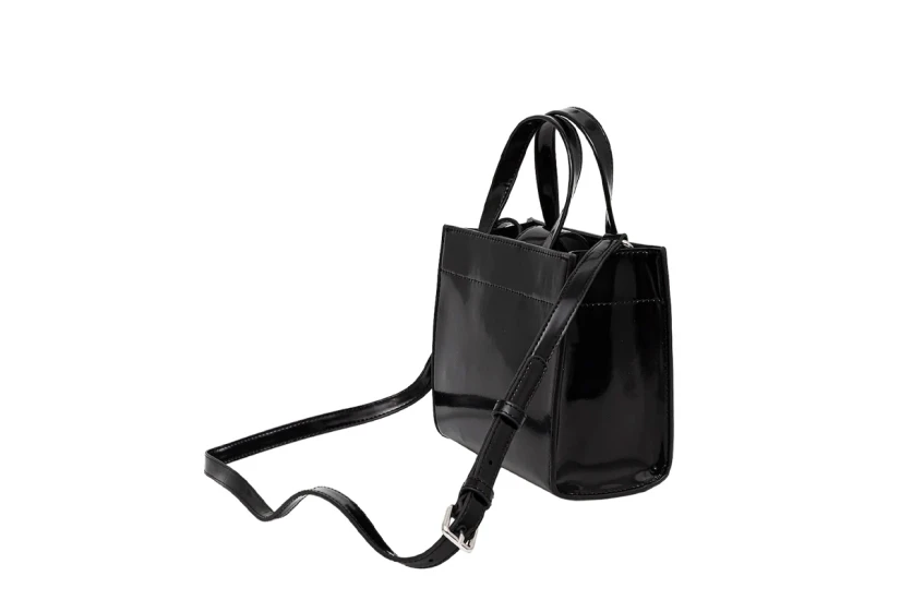 Tommy Jeans Must Mini Γυναικεία Τσάντα Shopper Μαύρη