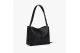 Tommy Jeans Logo Plaque Hobo Γυναικεία Τσάντα Ώμου Μαύρη