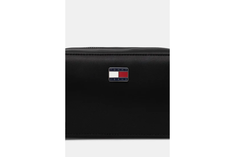 Tommy Jeans Daily Elevated Γυναικείο Τσαντάκι Χιαστί - Ώμου Μαύρο