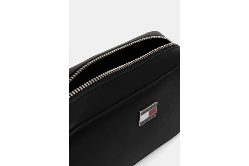 Tommy Jeans Daily Elevated Γυναικείο Τσαντάκι Χιαστί - Ώμου Μαύρο