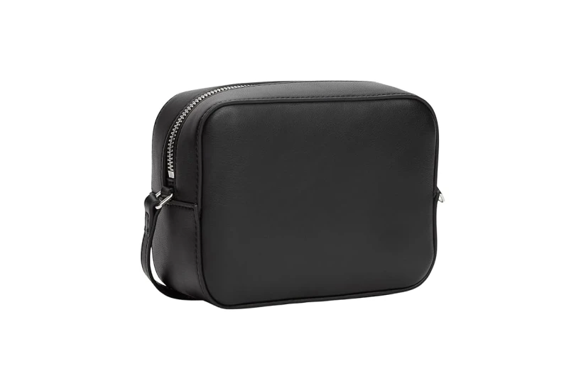 Tommy Jeans Essential Logo Crossbody Τσαντάκι Χιαστί - Ώμου Μαύρο