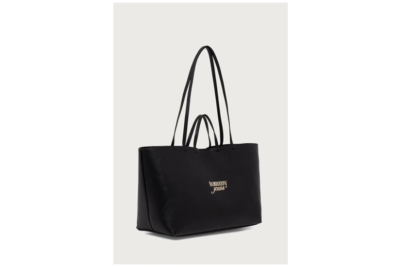 Tommy Jeans Essential Contrast Logo Τσάντα Tote (AW0AW19051 BDS)