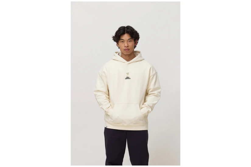 Blue Banana Flower Hoodie Ανδρικό (AW26UG016FLWWH01)