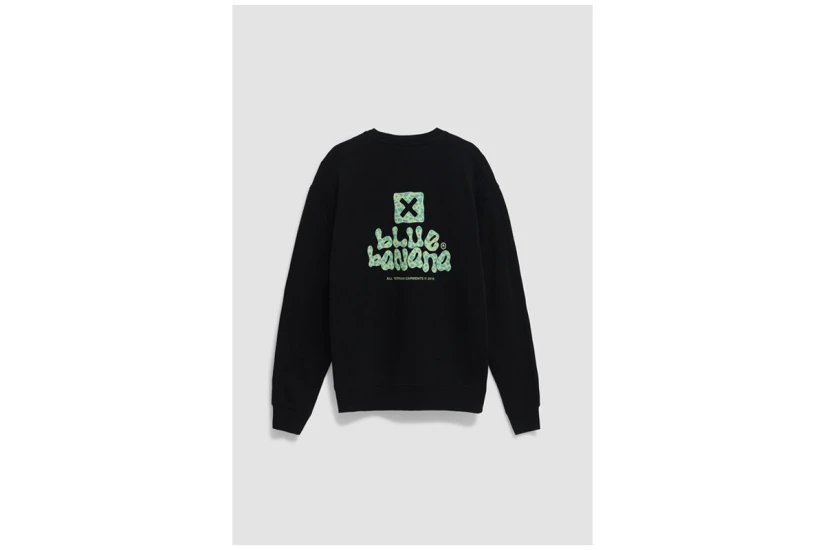 Blue Banana Puffy Μπλούζα Με Λαιμόκοψη Ανδρική (AW26UG021PFYBK00)