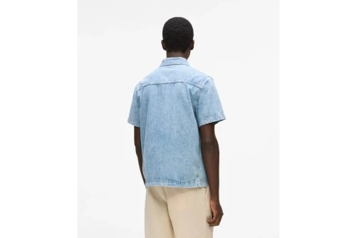 Karl Lagerfeld Denim Πουκάμισο Κοντομάνικο Ανδρικό (B2M16013 356)