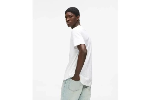 Karl Lagerfeld Curved Hem T-Shirt Ανδρικό (B2M17048 100)
