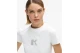 Karl Lagerfeld Slim K logo Γυναικείο Κοντομάνικο T-Shirt Λευκό