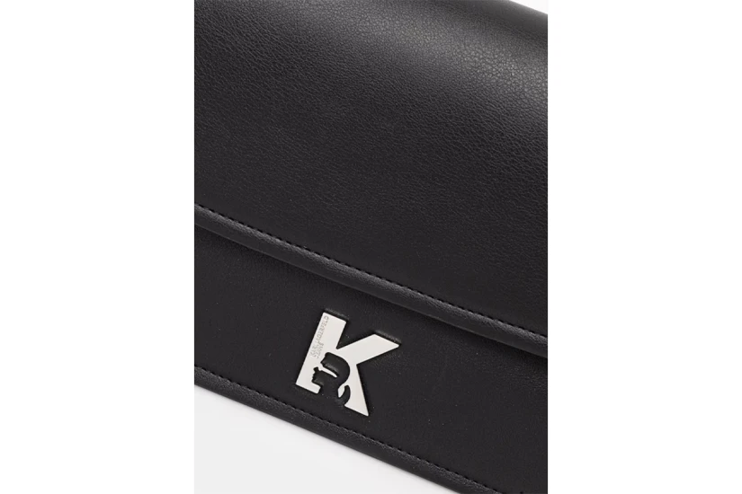 Karl Lagerfeld K Logo Γυναικεία Τσάντα Ώμου Μαύρη