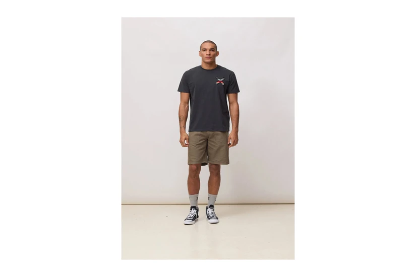 Blue Banana Anthracite Ανδρικό Κοντομάνικο T-Shirt Ανθρακί