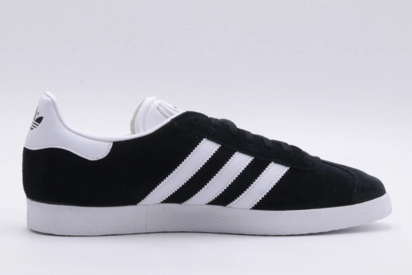 Adidas Originals Gazelle Unisex Sneakers Μαύρα, Λευκά