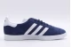 Adidas Originals Gazelle Unisex Sneakers Μπλε Σκούρα, Λευκά